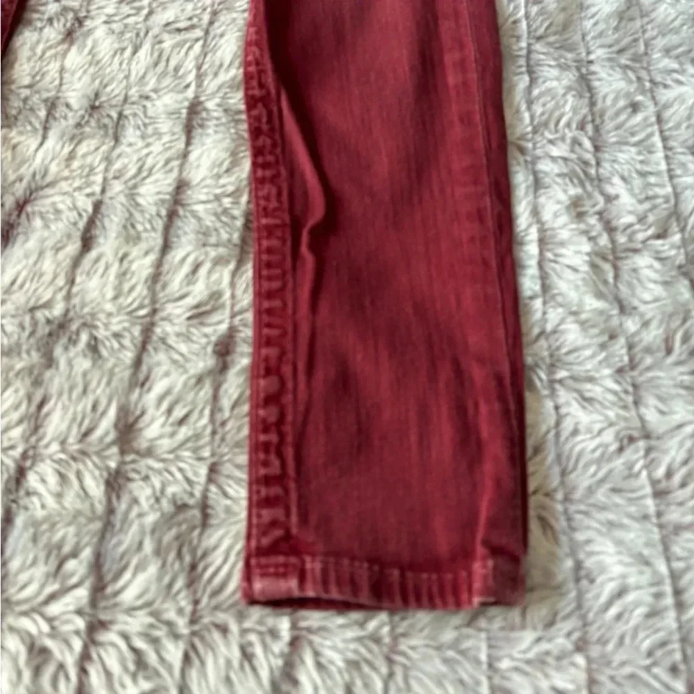 True Religion jeans 23/28 red skinny. Great shape
